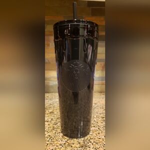Starbucks 2024 Halloween tumbler-black obsidian ooze